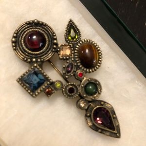 Signed Patricia Locke Brooch